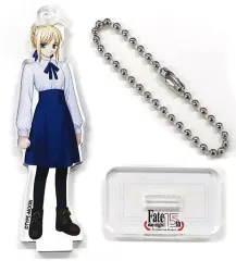 【中古】雑貨 セイバー(私服/ホワイト) アクリルマスコット 「TYPE-MOON展 Fate/stay night -15年の軌跡-」
