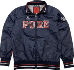 le coq sportif ☆ ルコック 2Way 袖着脱 ナイロンジャケット ブルゾン ネイビー レディース L 通年 ゴルフ スポーツ トレーニング■K271