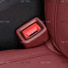 車のシートベルトガード シートベルトホルダー 耐久性のあるシリコン素材 カーアクセサリー 子供に適しています