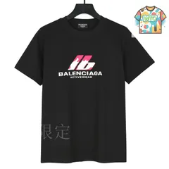 【今日特価】Balenciaga 2025 春夏 立体厚板とパイル特殊工芸の T シャツ-1