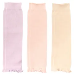 【数量限定】[ファイブベア] レッグウォーマー ベビー [fivebear] オーガニックコットン 日本製 赤ちゃん 3足セット