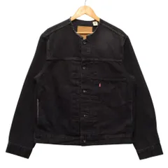 LEVIS リーバイス 品番 003T4-0000 エディフィス別注 Type 1 Trucker Jacket BLACK COLLARLESS ブラック デニムジャケット 正規品 / 50172