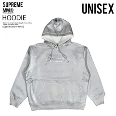 Supreme マルジェラパーカー L Supreme®/MM6 Maison Margiela Foil Box Logo Hooded Sweatshirt