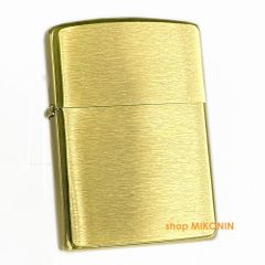 Zippo アーマー ブラッシュブラス 真鍮 168 Armor Brushed Brass 定番 ジッポー オイルライター