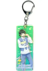 【中古】キーホルダー 蜂楽廻×ポムポムプリン 「ブルーロック×サンリオキャラクターズ PremiumShop 第2弾 オーロラスティックキーホルダー」