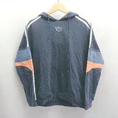 ◇ ⊇ adidas アディダス 長袖 パーカー サイズS ネイビー メンズ E  【1504240012612】