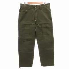 ホワイトマウンテニアリング White Mountaineering カーゴパンツ ワーク ミリタリー ストレート カーキ XL ■GY27 /TZのサムネイル