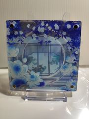 中国風缶バッジフレーム 蓮花Ver