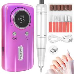 AEVO 電動ネイルマシンキット ジェルネイル ネイルキット多数 収納