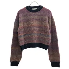 WRAPINKNOT ラッピンノット アルパカナイロングラデーションニットセーター WZ22W-LP029 ミックス 0のサムネイル
