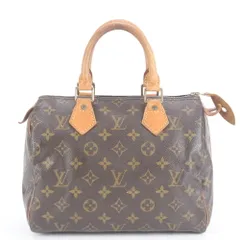 ルイヴィトン モノグラム スピーディ 25 ミニ ボストン レザー ハンドバッグ トート ショルダー M41528 レディース ECE CN3-8【中古】