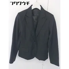 ◇ YECCA VECCA イェッカ ヴェッカ 1B 長袖 テーラード ジャケット サイズS ブラック レディース  【1112140011453】