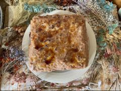 (グルテンフリー)3層からなる林檎シナモンとココアのパウンドケーキ