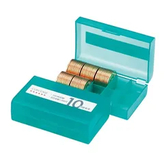 オープン コインケース 10円硬貨用 100枚収納 3個セット