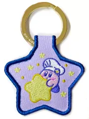 【中古】雑貨 カービィ(ワープスター) 「星のカービィ カービィカフェ ポップアップストア おほしさま刺繍キーホルダー」