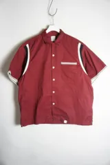 正規 BEDWIN & THE HEARTBREAKERS ベドウィン アンド ザ ハートブレイカーズ 半袖 ワーク シャツ 赤 本物 1127O★4