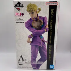 未開封　一番くじ　ジョジョの奇妙な冒険　GOLDEN WIND　A賞　ジョルノ・ジョバァーナ　MASTERLISE　フィギュア　バンダイ　バンダイナムコ　（ME28-2538）