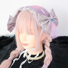 ヘッドドレス　【鳩羽×レース】