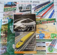 カトー鉄道模型、パンフレットなど8点セット