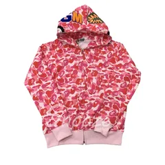 2025年最新】bape パーカー ピンクの人気アイテム - メルカリ