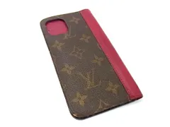LOUIS VUITTON ルイヴィトン M69678 モノグラム フォリオ iPhone11対応 アイフォンケース スマホケース ブラウン系 BN1410