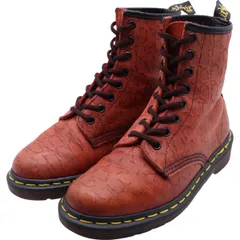 古着 ドクターマーチン Dr.Martens 総柄 8ホールブーツ 英国製 5 レディース24.0cm相当/saa013311