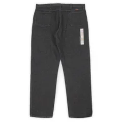 ラスラー RUSTLER 未使用 デッドストック 00s 2000年代 先染めブラックデニムパンツ MADE IN USA アメリカ製 ジーンズ ヴィンテージ 古着 メンズ ズボン パンツ 黒 W38 L30【中古】