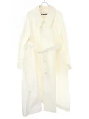 JIL SANDER ジルサンダー 21SS Silk Mix Trench Coat コットンシルク ...