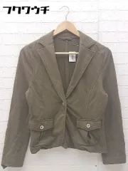 ◇ BALLSEY TOMORROWLAND スウェット テーラード ジャケット サイズ38 ブラウン レディース 【中古】 【1002801441487】