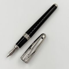 エステーデュポン 万年筆 F字 K18 S.T.Dupont