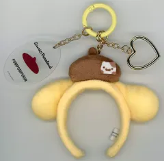 【中古】キーホルダー ポムポムプリン ミニカチューシャチャーム 「サンリオキャラクターズ」 サンリオピューロランド限定