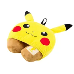 【 新品 未開封 】 ポケモン フード付きネックピロー GW-P314 ピカチュウフード POKEMONNECKPILLOW 未使用 送料無料