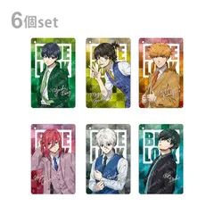 【コンプセットBOX未開封】ブルーロック　ビジュアルカードキーホルダーコレクション　【カラースーツ柄】　1BOX全種6個入り　4901772401339　ボールチェーン付きメタルカード　BLUELOCK　ブルロ　蓝色禁区　藍色監獄　サッカー