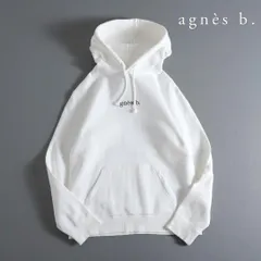 610t*美品 アニエスベー アダムエロペ コットン ロゴパーカー