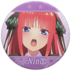 【中古】バッジ・ピンズ 中野二乃/上下枠有り 「五等分の花嫁∬ あたりツキ!トレーディング缶バッジ」