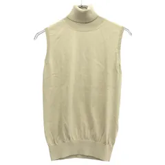 SLOANE スローン ノースリーブタートルネックニット SL5S-210 ベージュ系 1