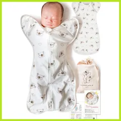 『数量限定』出産祝い ベビー用品 100%天然コットン】コペルタ (KUMA 【助産師が推薦 新生児 Small) おくるみ 【IHDI認証済み】スワドル