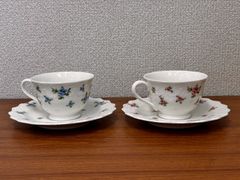 JUNKO　SHIMADA　ジュンコ・シマダ　ティーカップ　2客セット　2色　中古品