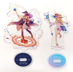 【中古】アクリルスタンド・アクリルパネル [単品] ノベタ アクリルフィギュア2種セット 「PS4/Switch/PCソフト Little Witch Nobeta(リトルウィッチノベタ) WonderGOOオリジナル限定セット」 同梱特典