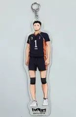 【中古】キーホルダー・マスコット(キャラクター) 澤村大地 「ハイキュー!!×animatecafe 1/10 トレーディングアクリルキーホルダー」 アニメイトカフェ限定