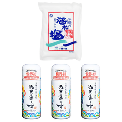 「ぬちまーす マイソルト 30g×3個」「沖縄の海水塩美ら海育ち 500g」の特選セット