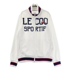 送料無料 即日配送】le coq（ルコック）ジップジャージ 白 5L - メルカリ