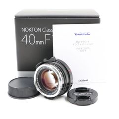 【極上品】Voigtlander フォクトレンダー Nokton classic 40mm F1.4 SC VM ライカ用