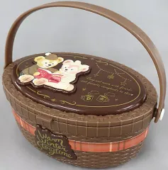 【中古】収納・携帯用アイテム ダッフィー＆シェリーメイ スーベニアケース 「ダッフィー＆フレンズのウォームウィンター・ストーリータイム」 東京ディズニーシー限定