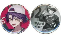 【中古】バッジ・ピンズ 渡会雲雀 描き下ろし缶バッジ2個セット 「タイトーくじ にじさんじ VOLTACTION Street Style」 描き下ろし缶バッジセット賞