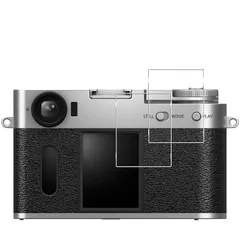 対応 FUJIFILM X half (X-HF1) ガラスフィルム【2枚セット-日本旭硝子製 】 対応 FUJIFILM X half (X-HF1) フィルム 2枚 保護フィルム 強化ガラス キズ防止 耐衝撃 飛散防止 全面保護 厚さ0.26 極薄タイプ 