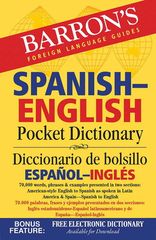 [중고]Spanish-English Pocket Dictionary: 70 000 words phrases & examples (Barrons Pocket Bilingual Dicti