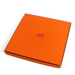 エルメス 空箱 ボックス オレンジ 24×24×2センチ 中古 ABランク