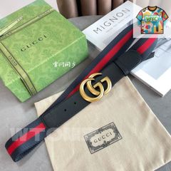 今日特価】Gucci グッチ ダブル G レトロ回転バックル ベルト