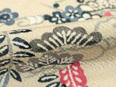 平和屋着物□上質な小紋 舞桜間道 正絹 逸品 CAAW0029ev